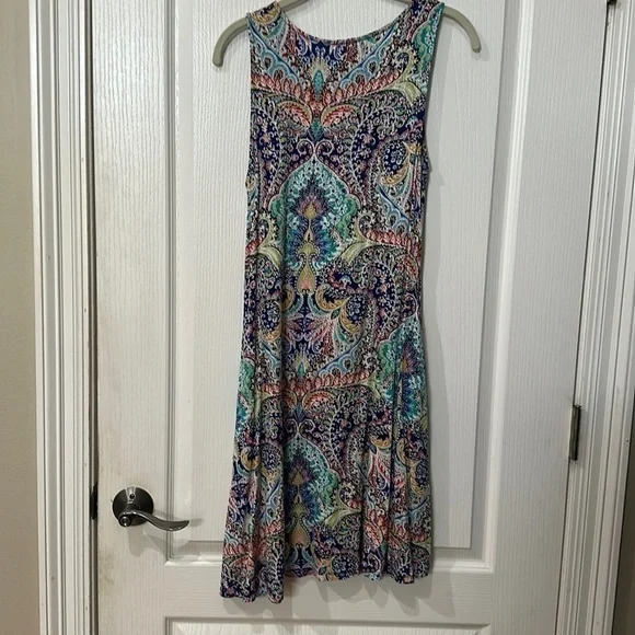 Cupio size S/P Sleeveless multicolor dress - Picture 3 of 6